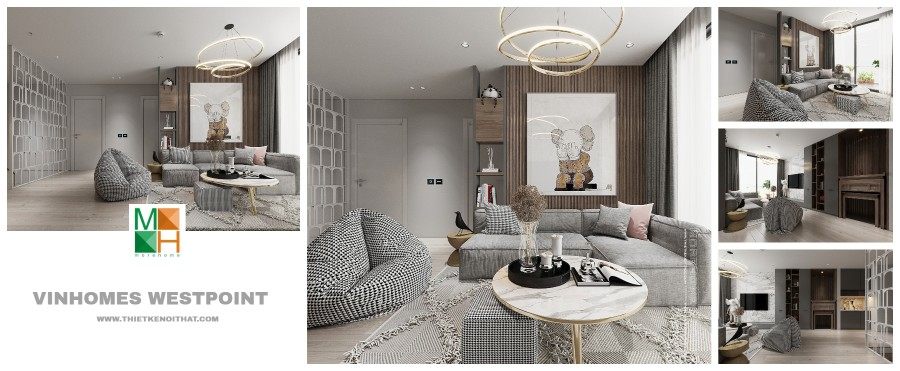 Thiết kế nội thất chung cư Vinhomes Westpoint